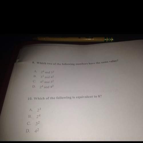Can anyone me with 9 and 10 questions