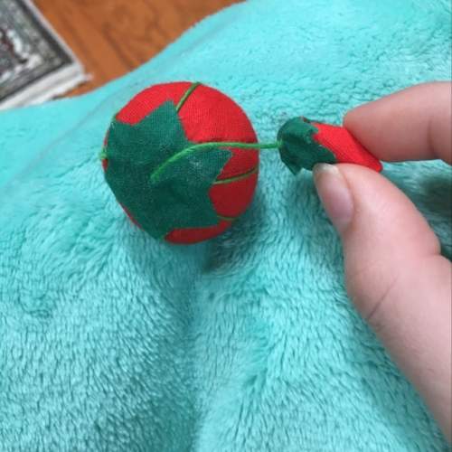 What is the smaller part of the pin cushion used for?