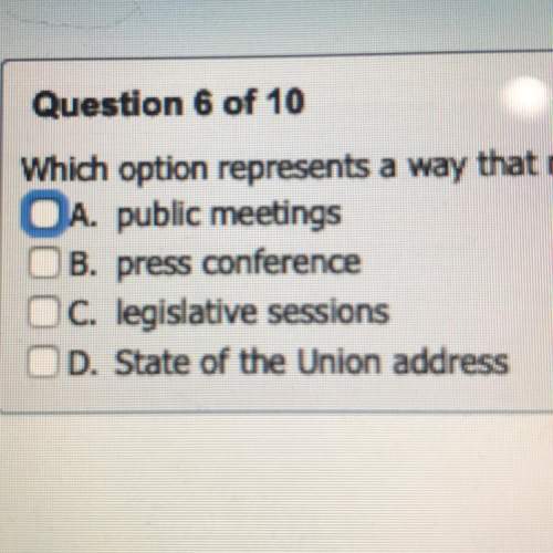 Which option represents a way that multiple perspectives are reflected in political participation? &lt;