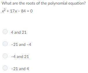 What are the roots of the polynomial equation? will mark brainliest.