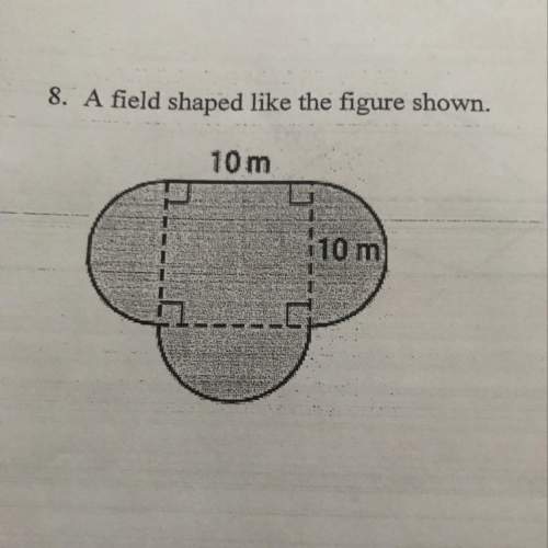 (look at pic) me find the area of the figure