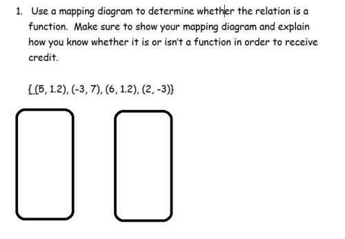 Algebra i /// relations and functions ! pls