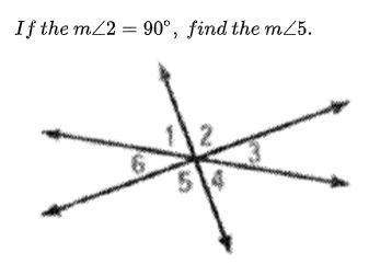 What is the measurement of angle 5?