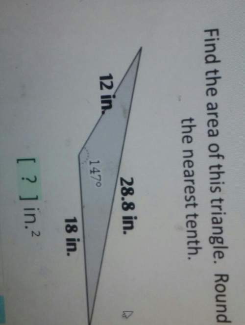 Can any expert me find the area of an triangle for brainlest and points