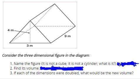 1. name the figure (it is not a cube; it is not a cylinder; what is it? )