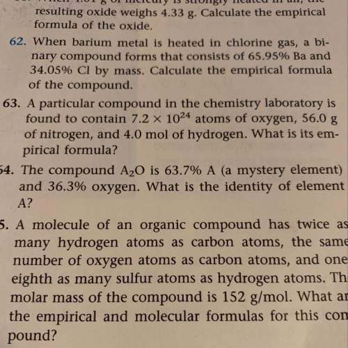 The compound a2o is 63.7% a (mystery element) and 36.3% oxygen. what is the identity of element a?