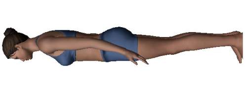 I'll give brainlest when a patient is lying face down like in the image below, what position i