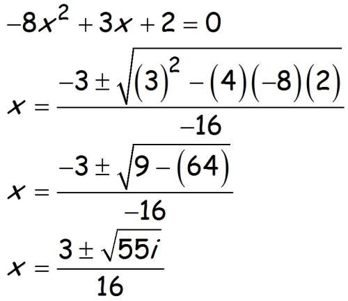 Anyone is the solution shown below correct? explain.  9x+2=8x2+6x