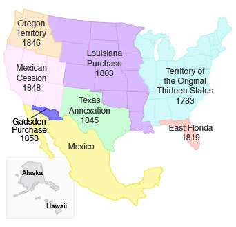 ﻿﻿ will award the map above shows the area of land known as the mexican cession. how did the outco