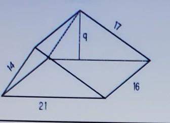 What's the lateral and total surface are of this triangular prism
