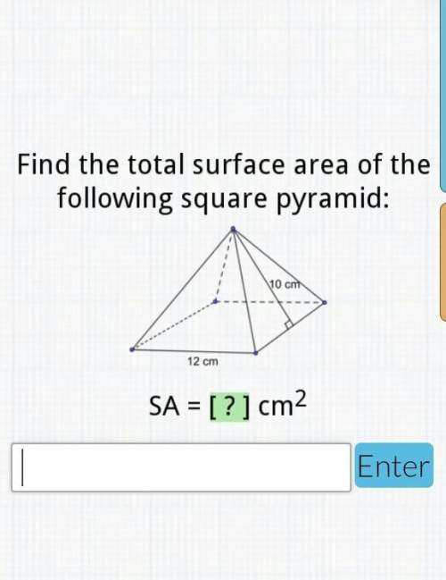 Can an expert me find the surface area of this pyramid