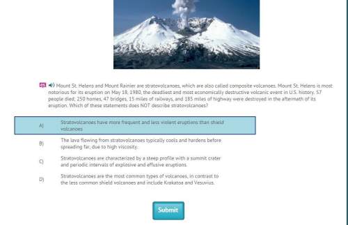 Mount st. helens and mount rainier are stratovolcanoes, which are also called composite volcanoes. m