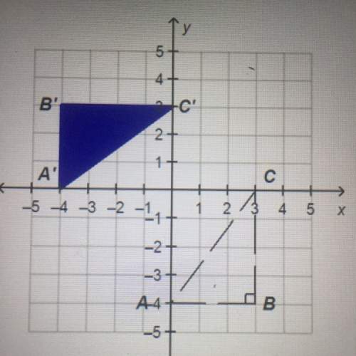 what isometric transformation was applied to triangle abc?  1) translation