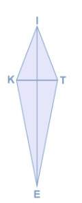 Given that the quadrilateral is a kite, prove that.ike =ite me understand