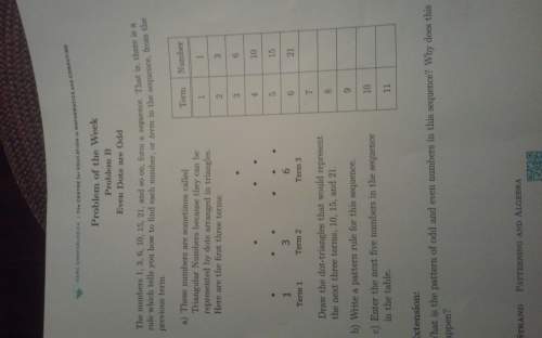 Can you me on the math problem of the week 15 i am stuck on it. tell me if you know it by answerin