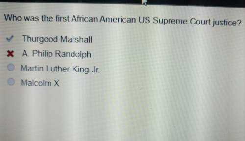 Who was the first african american us supreme court justice? thurgood marshalla. philip