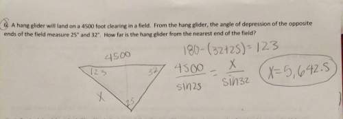 For law of sines, did i do this right?