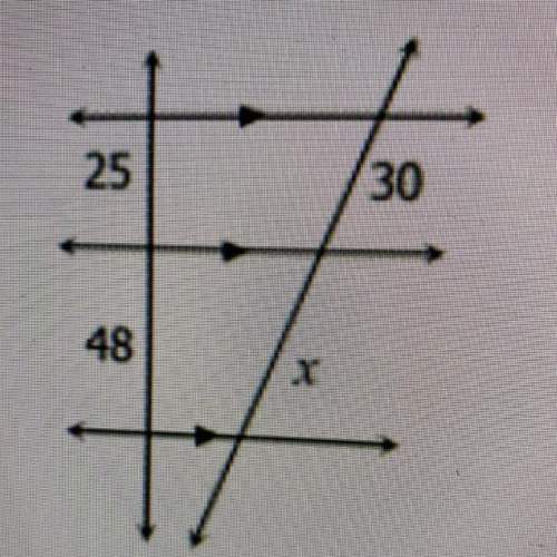 Find x. round your answer to the nearest tenth.