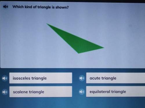 Which kind of triangle os shown? iready quiz level d