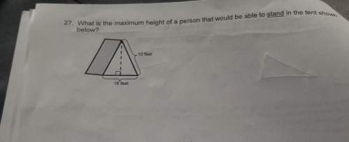 Asap here im very stuck in this problem its pythagorean theorem