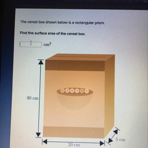 What is the surface area of the box?