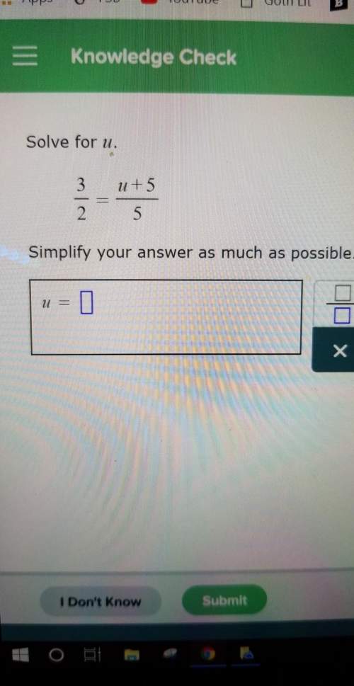 Solve for u.  simplify your answer as much as possible.