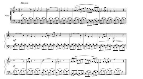 1. what classical era accompaniment technique is used in this piece?  2. *circle the main moti