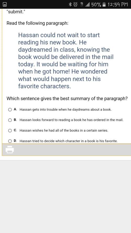 Which sentence gives the best summary of the paragraph?