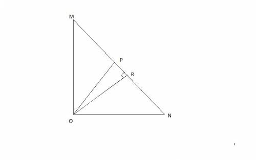 Prove that the median to the hypotenuse of a right triangle is half the hypotenuse. plan:  since mid