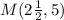 M(2\frac{1}{2}, 5)