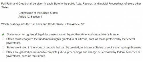 Full faith and credit shall be given in each state to the public acts, records, and judicial proceed