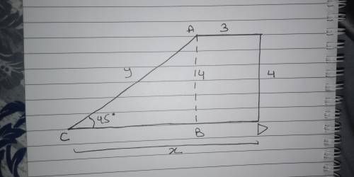 Analyze the diagram below and complete the instructions that follow.find the value of x and the valu