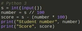 Suppose someone tries to store into a single integer a student number and a student percentage score
