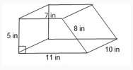 25+ points for best !  calculate the surface area of the trapezoidal prism. enter your n