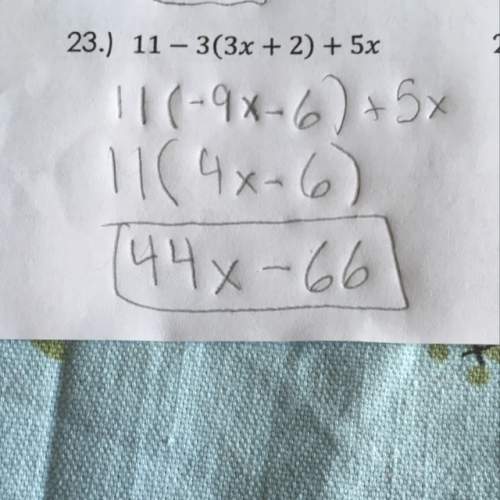 Is this right? if not solve it