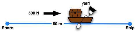 You are the captain of a pirate ship and wish to find out how strong a new first mate is at rowing t