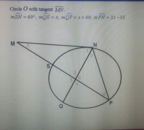 Ireally dont understand will give 100 points show ! circle with tangent mn.&lt;