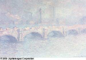 What nineteenth-century art style is represented by the piece above?  impressionism