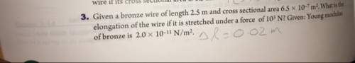 Hey guys, i'm at 10 grade at school i have a physics question about stress tension and young modulus