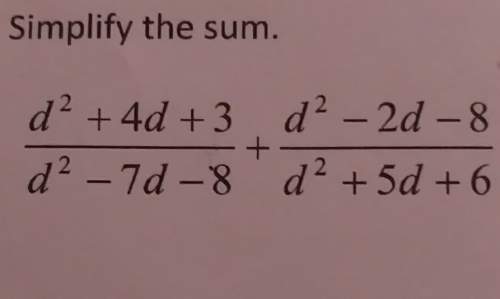 Simplify the sum (complex fraction)