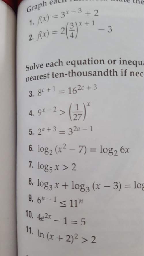 Number 5 i am so lost is it possible to do without a calculator?