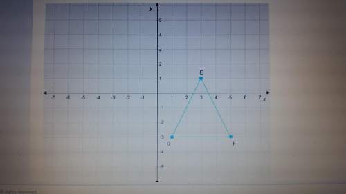 Triangle efg is an isosceles triangle with eg=ef. what is the approximate length of ef, and what is