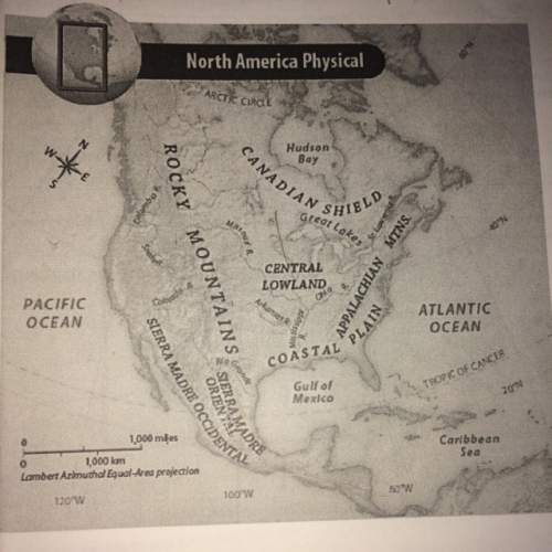 Looking at the map, if you were a prehistoric person traveling from north to south america, what rou