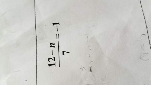 Can someone me solve this ! i need to find what n equals!