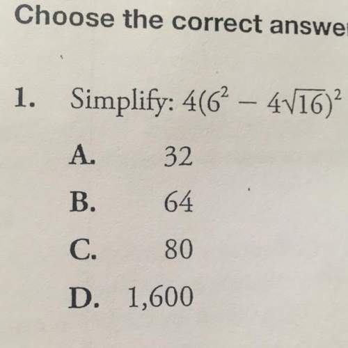 1. what’s the answer? to this problem? ?