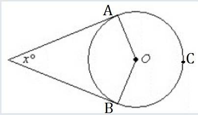 Ois the center of the given circle. the measure of angle o is 128°. the diagram is not drawn to scal
