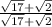 \frac{\sqrt{17}+\sqrt{2}}{\sqrt{17}+\sqrt{2}}