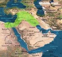 The fertile crescent is named after its size. shape. mountains. inhabitants