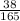 \frac{38}{165}