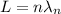 L = n\lambda_n